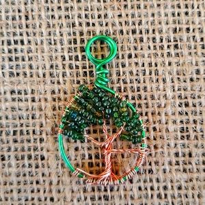 Handmade tree of life pendant